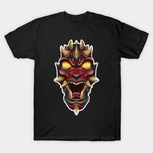 Darth maul oni mask T-Shirt